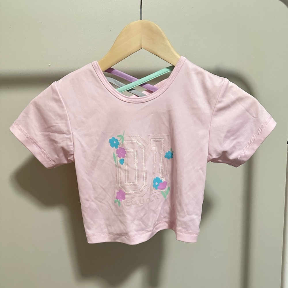 Body Glove Light Pink 01 Athletic Shortsleeve Shirt size 4T